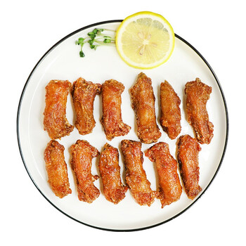 上鲜 唐扬鸡脖1kg 鸡脖油炸鸡脖炸鸡裹粉油炸裹粉炸鸡半成品清真食品
