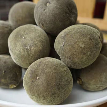 伟博化州橘红果茶切片桔红野生正毛金绒橘红痰果正宗橘红原果5年大圆