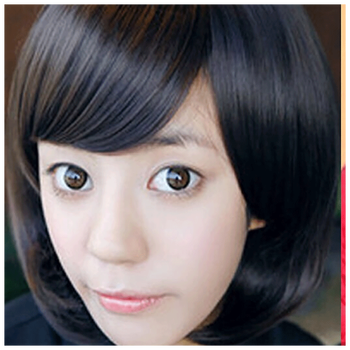 天使丝丝表演 江姐刘胡兰假发 短发女发型红歌会舞台大合唱新款女生假