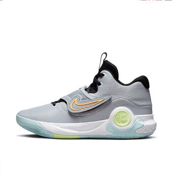 官方旗舰杜兰特kd trey 5 x ep冷蓝男实战学生耐磨运动气垫篮球鞋 灰