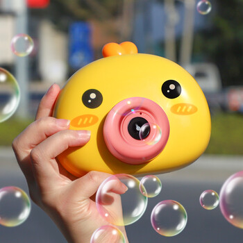 【糖米hl138-8】糖米 小鸡相机泡泡机抖音同款玩具儿童吹泡泡枪网红全