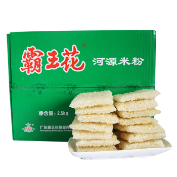 xywlkj广东河源特产炒粉正米粉整箱霸王花拌米粉宗米线6斤非东莞粉丝