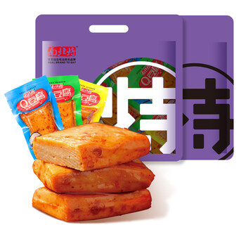 南北特 零食小吃礼包嫩q豆腐(混合味) 20包/245g/袋