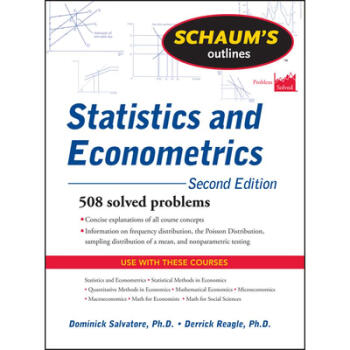Schaum's Outline of Statistics and Econometr... kindle格式下载