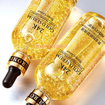 24k黄金玻尿酸精华液24k黄金精华液原液补水美i白抗皱保湿提亮肤色