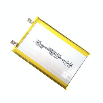 3.7v聚合物锂电池大容量足容充电宝电芯定制接头 656090裸电芯5000mah