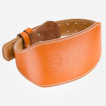 阙时翊武术练功护腰带头层牛皮健身腰带皮举重深蹲护腰健美硬拉男女