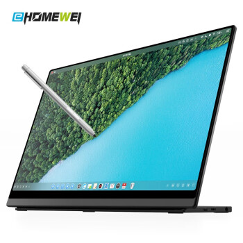 EHOMEWEI 15.6英寸便携式显示器 4K全贴合触摸switch手机笔记本ps4 外接扩展屏幕 15.6英寸 FHD60Hz 笔触