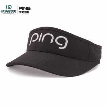 

ping golf new women's golf hat shading sports fashion leisure personality golf top less breathable hat i21we91lav19 black/white