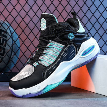 李宁篮球鞋男舒适同类型款国潮男鞋夏季透气高帮耐磨实战篮球运动体育