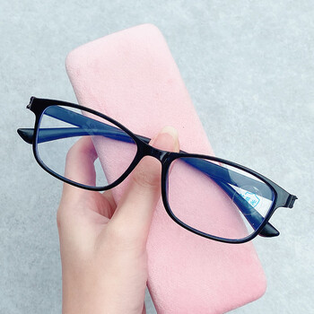 伦克巴吉黑框经典全框眼镜框男女同款成品近视眼镜黑框防蓝光平光镜