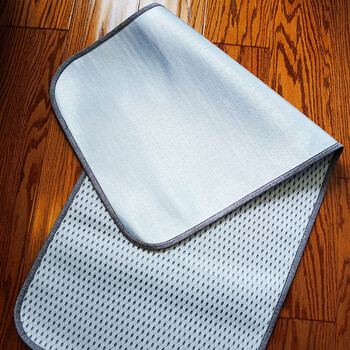 迪茵夏季冰丝凉席幼儿园午睡席宝宝席儿童席子空调席沙发坐垫天蓝色