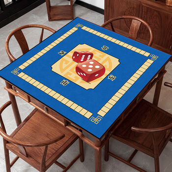 麻将桌垫麻将垫正方形棋牌室大号垫子打扑克牌九加厚耐磨麻将毯可定制