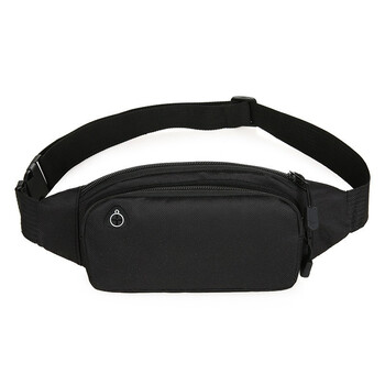 新款多功能手机腰包帆布贴身腰包男士运动户外休闲跑步防盗骑行腰包