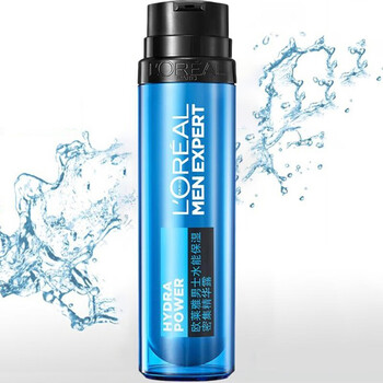 欧莱雅【生日礼物送男友】(loreal) 男士精华露 补水保湿 水能保湿
