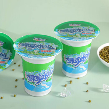 美意颂百润家绿豆冰沙300ml绿豆沙饮料绿豆沙冰商用即食饮品清i热老牌