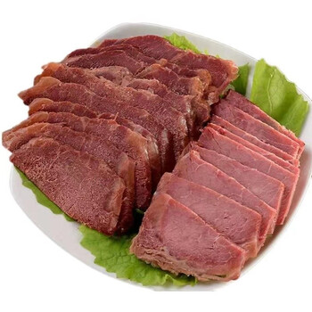 正宗黄牛肉五香卤味熟牛肉酱卤牛肉真空包装开袋即食(每袋含50g料包)