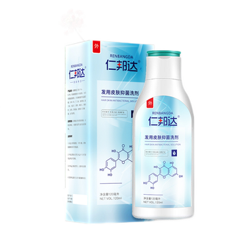 京选优品仁邦达洗发水皮肤洗剂控油大块头皮屑毛囊脂溢性头皮斑螨虫