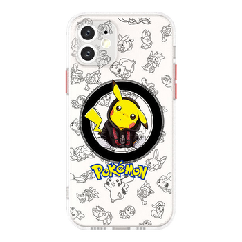 白色皮卡丘【magsafe】充电动画 苹果iphone 12 mini 手机壳