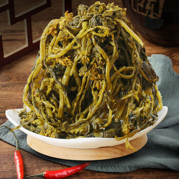 沈巷微生活油菜苔农家小菜安徽酸咸菜苔小菜下饭菜芜湖马鞍山特产