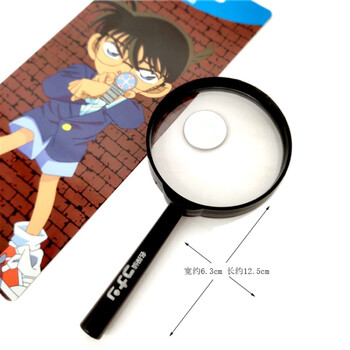 基德激光眼镜领结 柯南耳机扑克牌动漫周边生日礼物 黑色柯南放大镜