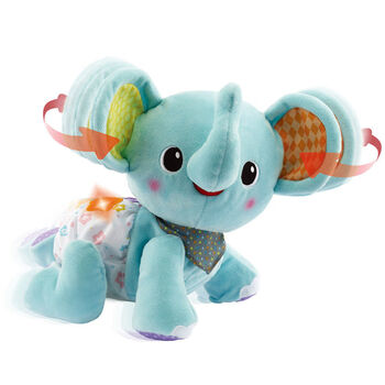 伟易达vtech学爬小象婴儿娃娃爬行玩具仿真宝宝电动引导助爬神器布布