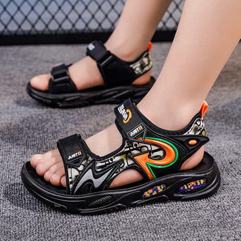 迪士尼品牌品牌男童凉鞋2022夏季轻便小男孩中大童防滑软底宝宝儿童