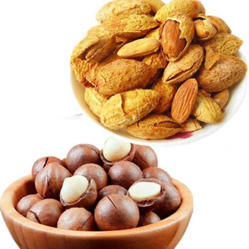 坚果组合巴旦木夏威夷果碧根果开心果腰果休闲零食 夏威夷果 巴旦木