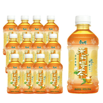 康師傅茉莉蜜茶330ml*12/24瓶果味茶飲料水飲品一整箱迷你小瓶裝 【12