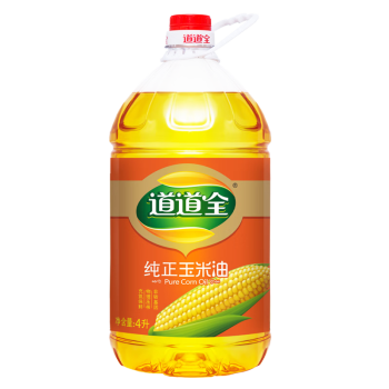 道道全纯正玉米油4l 物理压榨食用植物油