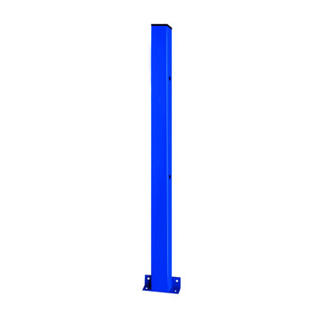 TULX 装修工地安全防护栏防坠飘窗警示栅栏施工临时楼梯栏杆围挡印字 蓝色