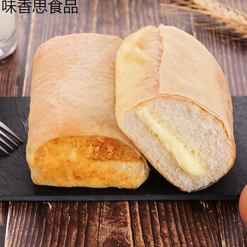 鸡蛋肉松面包奶油沙拉夹心蛋皮手撕爆浆早餐糕110*19个整箱 鸡蛋肉松
