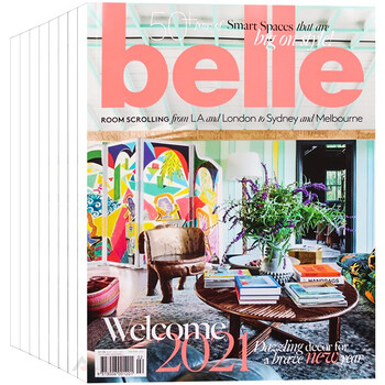 澳大利亚 belle 家居设计杂志 订购2022年 E09 