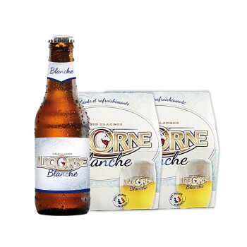 利库尼（LICORNE）白啤酒 250ml*12瓶 法国原装进口