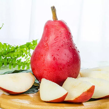 【软糯香甜】正宗红啤梨香蕉梨茄梨新鲜水果超甜皮薄1斤 9斤单果【100