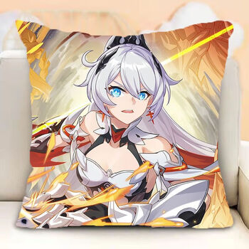 崩坏三抱枕识之律者符华抱枕崩坏3原神周边坐靠垫枕头摆件礼物 28 40