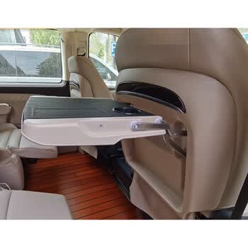 qefh商务车改装新奔驰威霆vito唯雅诺大通gl8座椅靠背塞纳折叠小桌板