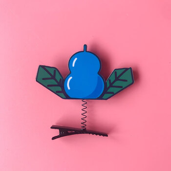 葫芦娃兄弟套装定制夹搞笑拍照道具原创设计卡创意头饰彩印蓝葫芦夹