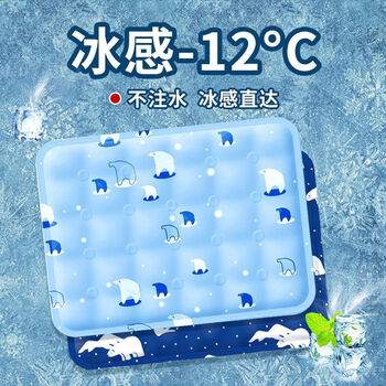 ctrlend冰垫坐垫夏天冰凉垫免注水凝胶降温垫办公室学生凉垫椅子垫
