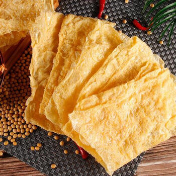 炸腐竹油片脆腐竹包干货炸豆皮豆腐皮大包商用小包装火锅店 500克 500