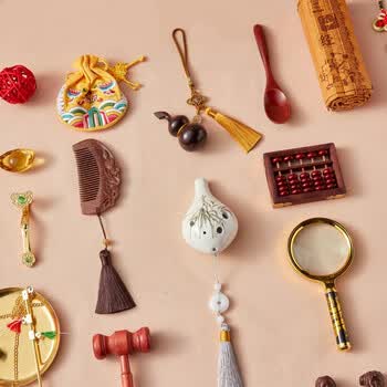 抓周用品男宝抓周用品女宝抓周用品宝宝一周岁中式现代抓阄道具红布