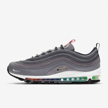 nike耐克新款airmax97女子气垫幻彩渐变子弹头系列休闲运动跑步鞋dd