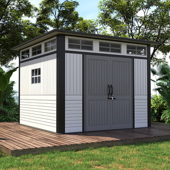 kinying户外别墅工具房住人活动板房庭院杂物储物房室外简易房子可