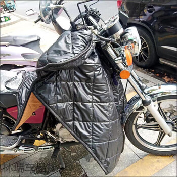 阿尤布电动车挡风被冬季加厚跨骑弯梁摩托车挡风被冬季电动加绒加厚