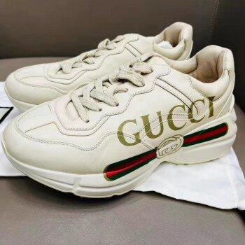 gucci古驰rhyton系列gucci标识男士老爹鞋运动鞋