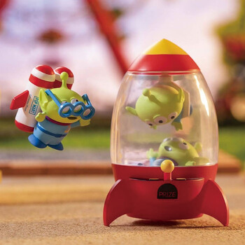 pixar三眼仔days系列手办潮流玩具可爱呆萌 火箭娃娃机