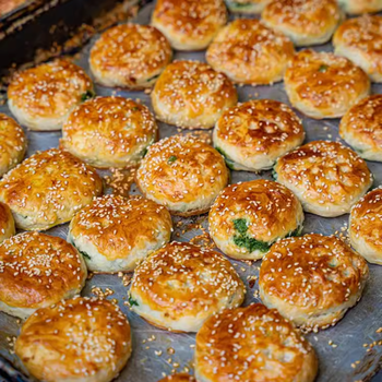 赣南人海苔饼中秋月饼浙江台州临海特产月饼20个礼盒装1000g