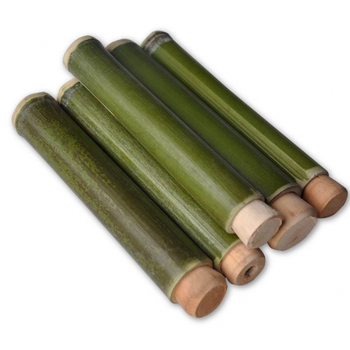 粽子竹桶模具竹制品活塞式纯手工粽子的竹筒米饭毛竹竹筒竹米饭包10个