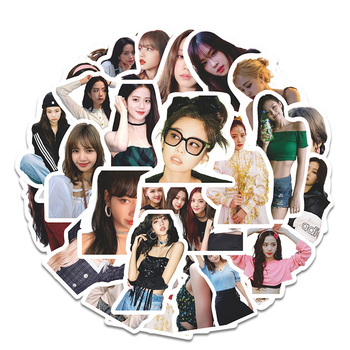 blackpink贴纸lisa金智秀jenneirose装饰手机行李箱手帐贴画防水30张