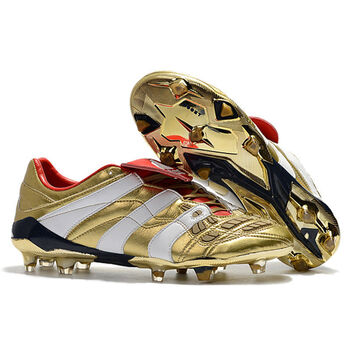 公司级梦回98猎鹰4代fg袋鼠皮足球鞋predatoraccelerator长钉足球鞋男